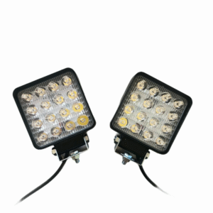 16 Ledli Çalışma Lambası 12-24 Volt Uyumlu 1 Yıl Garanti 2 Adet