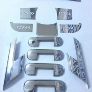 TOFAŞ DOĞAN ŞAHİN KARTAL KROM NİKELAJ SETİ 13 PARÇA PASLANMAZ