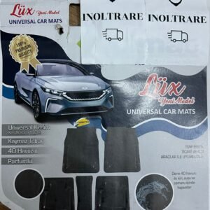 Havuzlu Paspas 4D Oto Paspas Takımı 5 Parça - Universal Her Araca Uygun