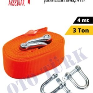 Kumaş Çeki Çekme Halatı 3 Ton / 3 Metre