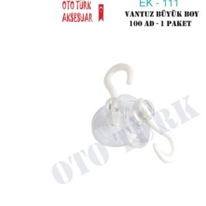 Büyük Boy Vantuz Vakum Öpücük Vantuzlu Askı Öpücük Askı 100 Adet
