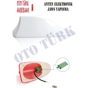 Elektronik Anten Beyaz Yüksek Çekim Gücü Jaws Balina Balık sırtı