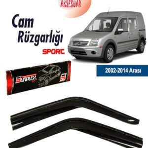 Ford Connect 2002-2014 Mugen Cam Rüzgarlığı Ön Sunplex