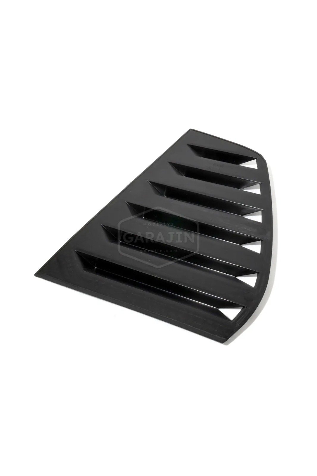 Golf 6 2008 - 2012 için Uyumlu Kelebek Cam Kaplaması R Parlak Siyah ABS (Piano Black)