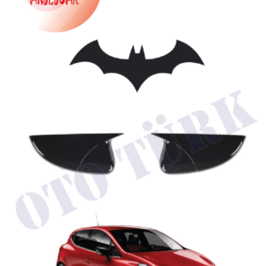Renault Clıo 4 Capture Yarasa Batman Ayna Kapağı 2012 2019