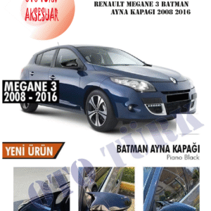 Renault Megane 3 Yarasa Batman Ayna Kapağı 2008 2016