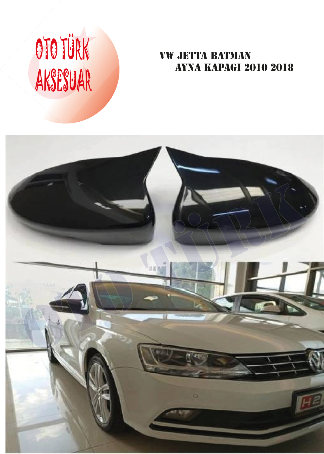 Vw Jetta Yarasa Batman Ayna Kapağı 2010 2018