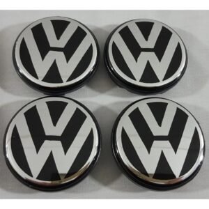 Volkswagen Vw Geçme Jant Göbeği 4 Lü 60mm-55mm Passat Jetta Golf Tiguan 4 Adet