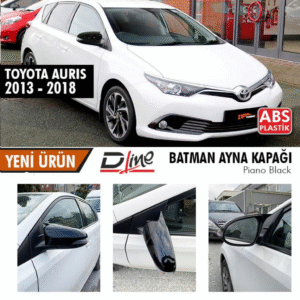 TOYOTA AURİS 2013-2018 YARASA BATMAN AYNA KAPAĞI PİANO BLACK