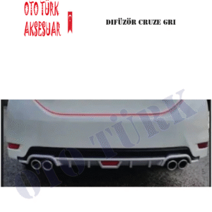 Chevrolet Cruze Difüzör Gri Boyalı