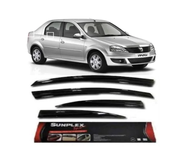 Dacıa Logan 2013-2017 Mugen Cam Rüzgarlığı Ön-Arka