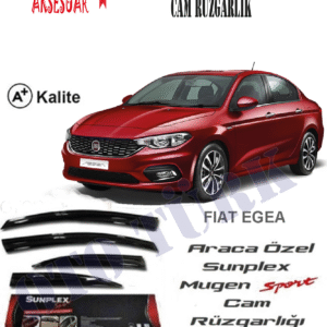 Fiat Egea 2016 Ve Sonrası Mugen Cam Rüzgarlığı Ön-Arka