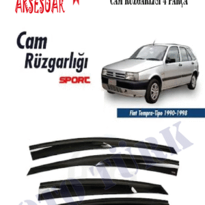 Fiat Tipo Mugen Cam Rüzgarlığı Ön Arka Sunplex A+ Kalite 90-98
