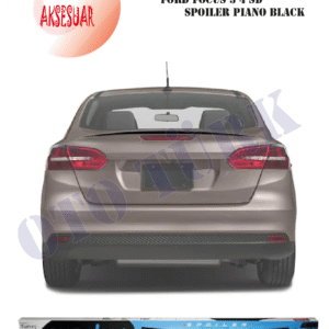 Ford Focus 3 Sedan Spoiler Piano Black Sunplex A+ Kalite