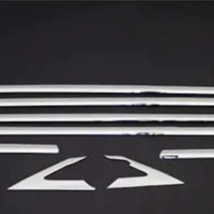 Honda Civic FC5 Cam Çıtası 8 Parça 2017 Sonrası İçin Uygundur