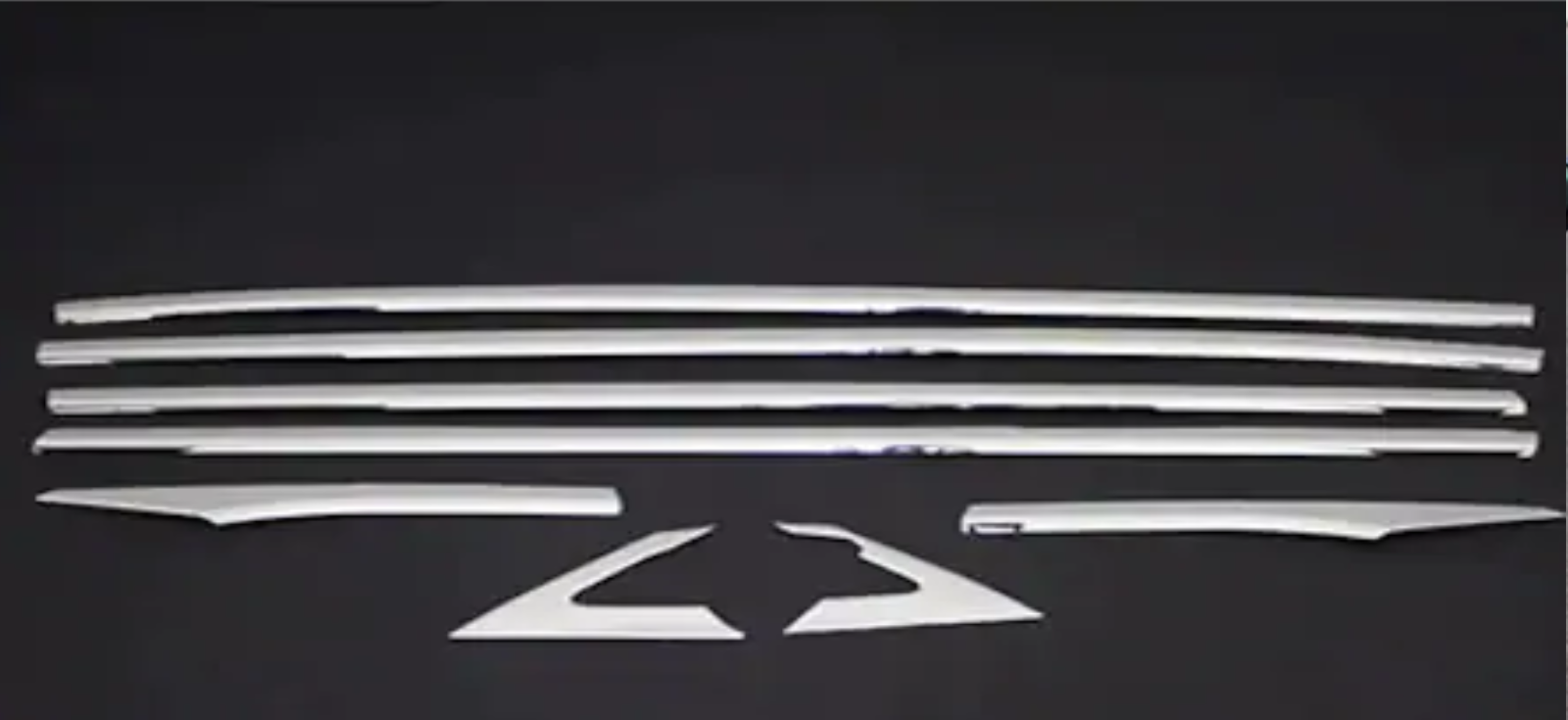 Honda Civic FC5 Cam Çıtası 8 Parça 2017 Sonrası İçin Uygundur