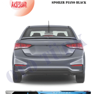 Hyundaı Accent Blue Spoiler Piano Black