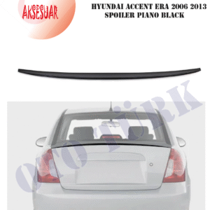 Hyundaı Accent Era 2006 2013 Spoiler Piano Black