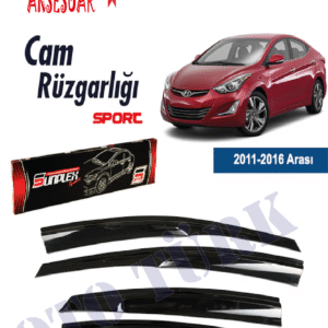 Hyundaı Elentra 2011-2016 Mugen Cam Rüzgarlığı Ön-Arka