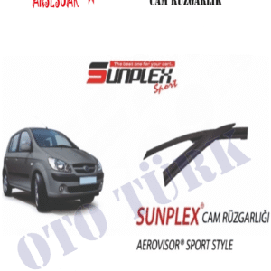 Hyundaı Getz 2002-2011 Mugen Cam Rüzgarlığı Ön-Arka