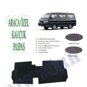 Hyundaı H100 Minibüs ve Panelvan Kauçuk Paspas Ön