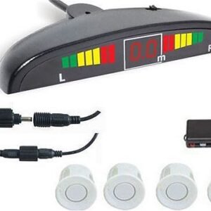 İnvells Park Sensörü Ses İkazlı Metre Göstergeli Beyaz 22Mm N11.194