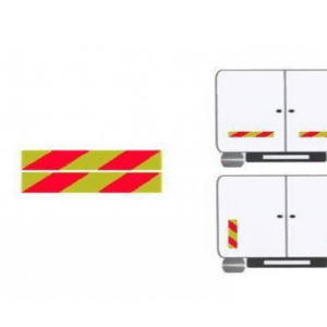 E 37 YÖNETMELİĞE UYGUN KAMYON KASA REFLEKTÖRÜ 2 ADET SAC