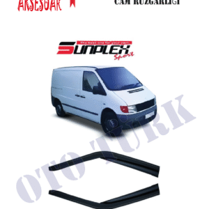 Mercedes Vıto 1996-2003 Mugen Sport Cam Rüzgarlığı Ön Sunplex
