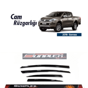 Mıtsubıshı L200 Trıtıon 2016 Sonrası Mugen Cam Rüzgarlığı Ön-Arka