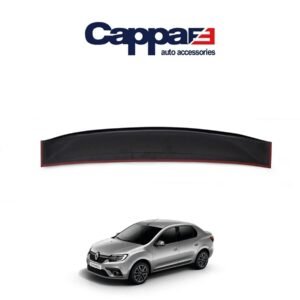 Renault Symbol Arka Cam Üstü Spoyler Rüzgarlık Parlak Siyah 2013+