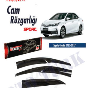 Toyota Corolla 2013 2017 Mugen cam rüzgarlık 4 lü takım