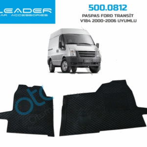 Ford Transit V184 Kasa 2000-2006 İçin Uyumlu Kauçuk Rulo Paspas