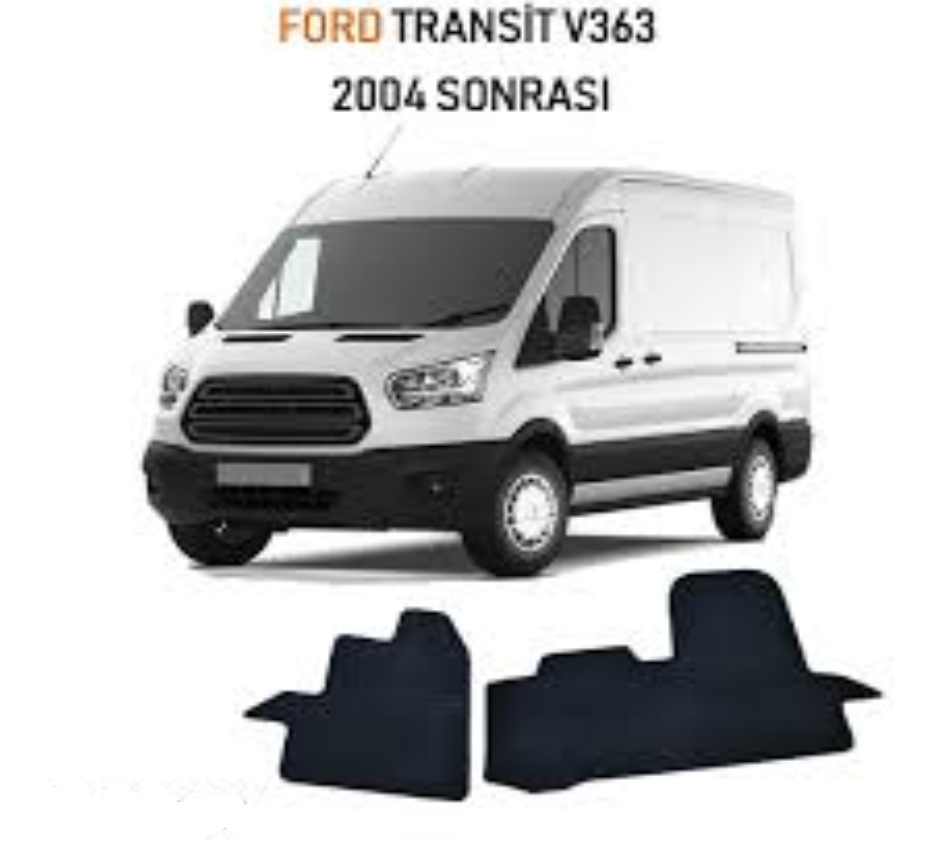 Ford Transit V363 Kasa 2015 Sonra İçin Uyumlu Kauçuk Rulo Paspas