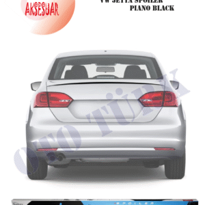 Vw Jetta Spoiler Piano Black